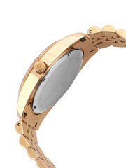 Jacques Du Manoir NRO.15 Inspiration 36mm Silver Dial Rose Gold PVD Steel Women's Watch - mzwatcheslk srilanka